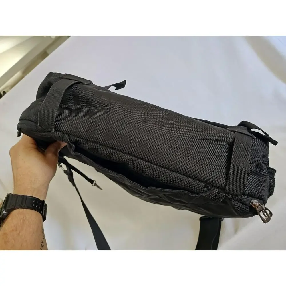 Nike Messenger Black Bag Laptop Bag Briefcase Vintage Travel TG0159-001 Balistic